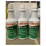 3 quarts Betco rest stop cleaner