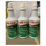 3 quarts Betco rest stop cleaner