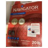 3 reams Navigator office paper solutions, extra