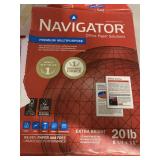 3 reams Navigator office paper solutions, extra
