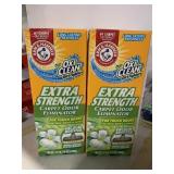2 Oxi Clean carpet odor eliminator