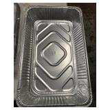 4 tin food trays