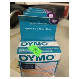 4 dymo labels