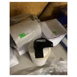 4 rolls white paper label