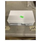 Approx 12 silver sharpie markers