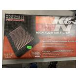 K&N high flow air filter