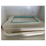 Plastic Baking Container, Supplies