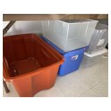 5 ct. - Storage Totes (2 w / lids)