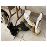 2 Pair - Vintage Roller & Ice Skates