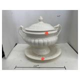 Vintage Ceramic Punch Bowl