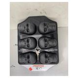 Halloween Skull Cast Aluminum Mold