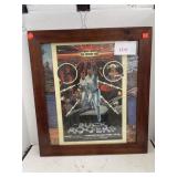 Vintage Framed Buck Rogers Picture (1979)