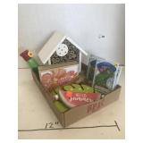 Flat Of Garden Seeds, Decor, Bird Feeders