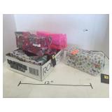 6 Ct. Pink/Floral/Unicorn Pouches