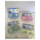 4 Ct. Child SwimGear Masks