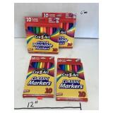 4 Ct. Pack of 10 Marker Vrty.