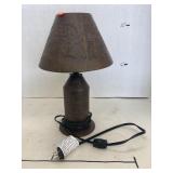 Tin or Metal Lamp