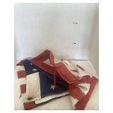 Approx. 56 In. American Flag (Some Rips)