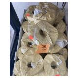 25 Ct. 2-Ply Embossed White Bath Tissue