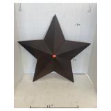 Rustic Metal Star Decor