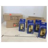 3 Ct. Boxes Of 4 Pcs. Lefton Historic American