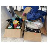 Group Lot Household Items, Sombrero, Cleaning