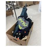 Group Lot Household Items (Umbrella, Clothes,