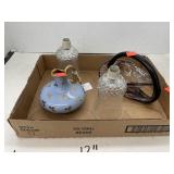 Group Lot Vintage Glassware & Decor