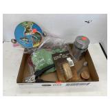 Flat of Misc Household Items