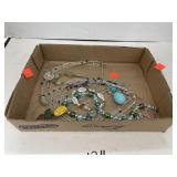 Flat of Vintage Jewelry