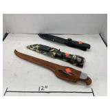 3 ct. - Various Knives (Case & More)