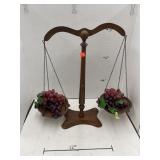 Vintage Wood Scale Decor