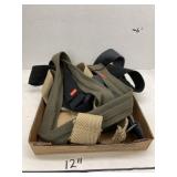 Flat of Canvas Belts