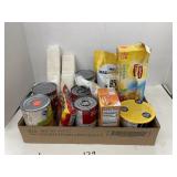 Group Lot: Canned Food, Crackers, & More