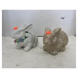 2 ct. - Vintage Rabbit Decor