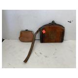 2 ct. - Vintage Leather Coin Purses