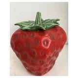 Approx. 7? Tall LG. McCoy Strawberry Glass Jar
