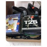 Lot Of Exercise DVDs, Weights, Resistance Bands
