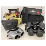 2 Ct. Tasco/Bushnell Binoculars W/Cases