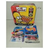 The Simpsons Checkers & Tic Tac Toe & 2 Hot