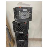 5 ct. - Plastic Crates & Drawer