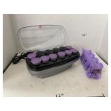 Group Lot Hair Rollers & Clips