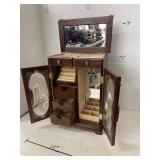 Vintage Wood Jewelry Box