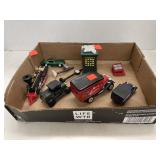 Group Lot Vintage Toy Cars, Etc