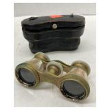 Vntg. Binoculars W/Vntg. Case