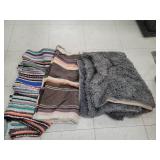 Lot of Throw Rugs