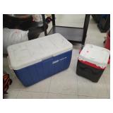 Coleman 48 Pack Cooler & Igloo 18 Pack Cooler