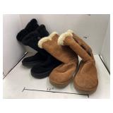 2 Pairs - Lined Winter Boots (Size 10M)