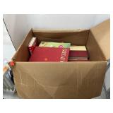 Box of Large Vintage Books