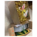 2 box group lot Decor, Baskets, Misc